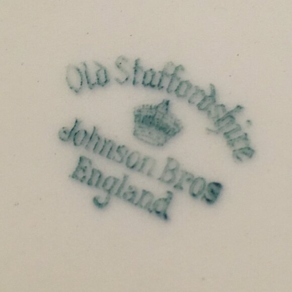 Vintage Old Staffordshire Johnson Bros England MARLOW Medium Serving Platter - Picture 7 of 14